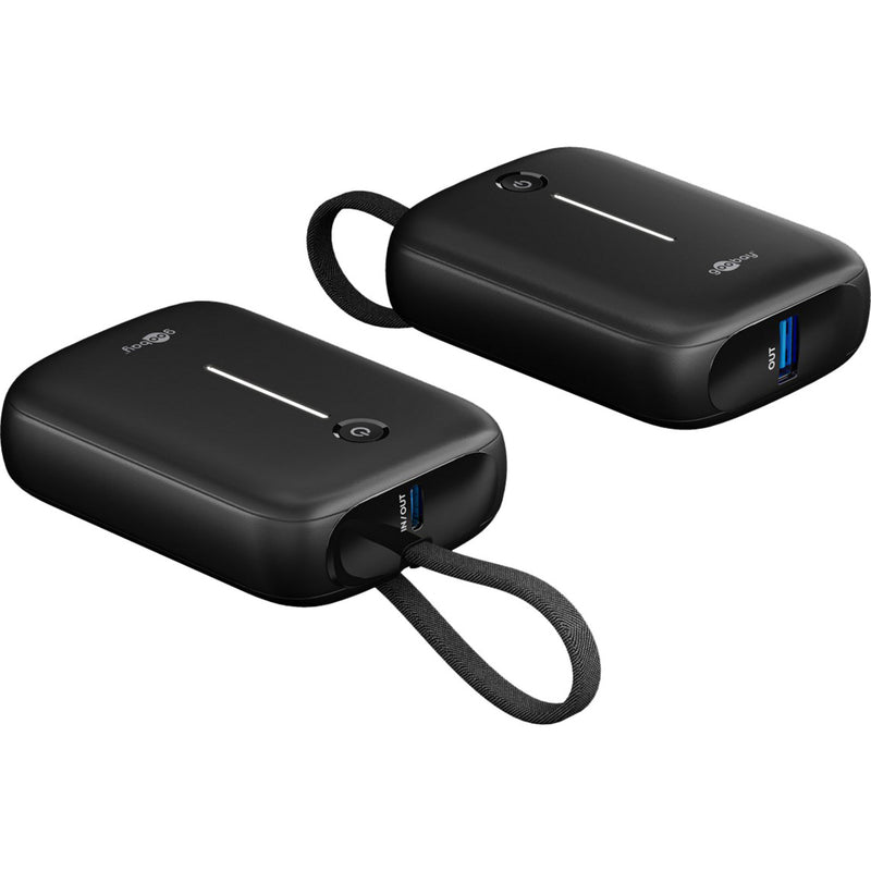 Afbeelding laden in galerijviewer, Goobay powerbank 10.000 mah - 20w (zwart, usb-c pd)
