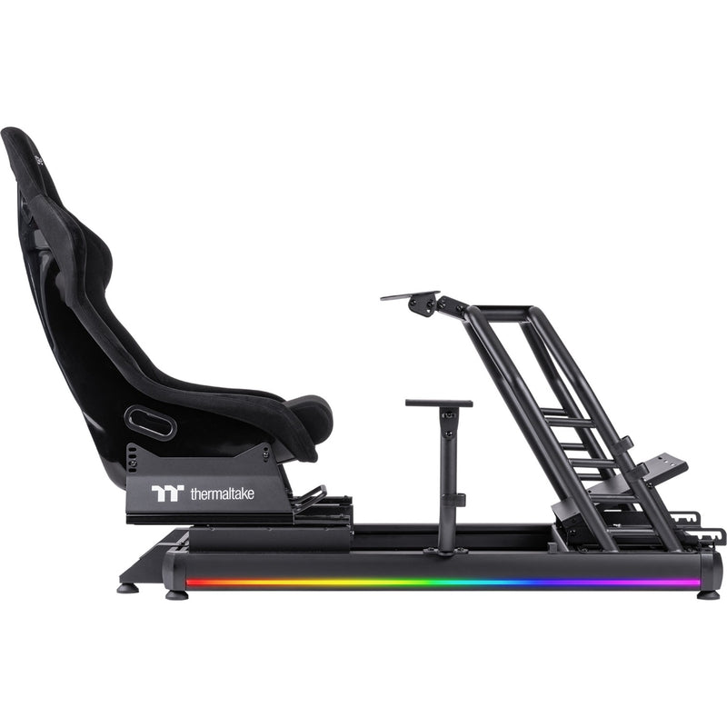 Afbeelding laden in galerijviewer, Thermaltake gr500 racing simulator cockpit racing simulator (zwart)
