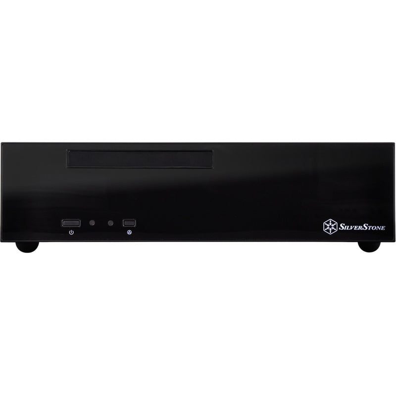 Afbeelding laden in galerijviewer, Silverstone sst-ml09b htpc behuizing (zwart | 2x usb-a)
