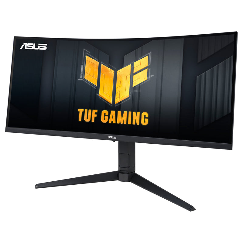 Afbeelding laden in galerijviewer, Asus tuf gaming vg34vql3a 34 curved ultrawide monitor (zwart, 2x displayport, 2x hdmi, 3x usb-a, (oc))
