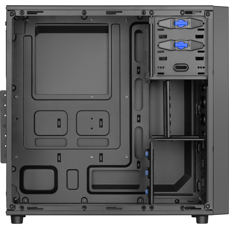 Afbeelding laden in galerijviewer, Sharkoon vs4-v midi tower behuizing (zwart | 2x usb-a)
