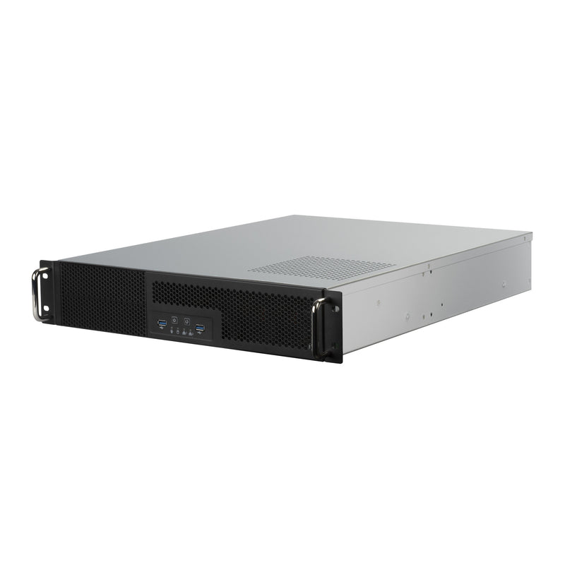 Afbeelding laden in galerijviewer, Silverstone rm23-502 rack behuizing (grijs zwart)
