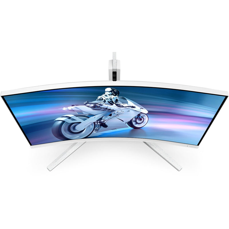 Afbeelding laden in galerijviewer, Philips evnia 32m2c5501 00 31.5 curved gaming monitor (wit, 2x hdmi, displayport, 180 hz)
