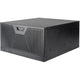 Silverstone rm51 rack behuizing (zwart | 5u | 2x usb-a | 1x usb-c)