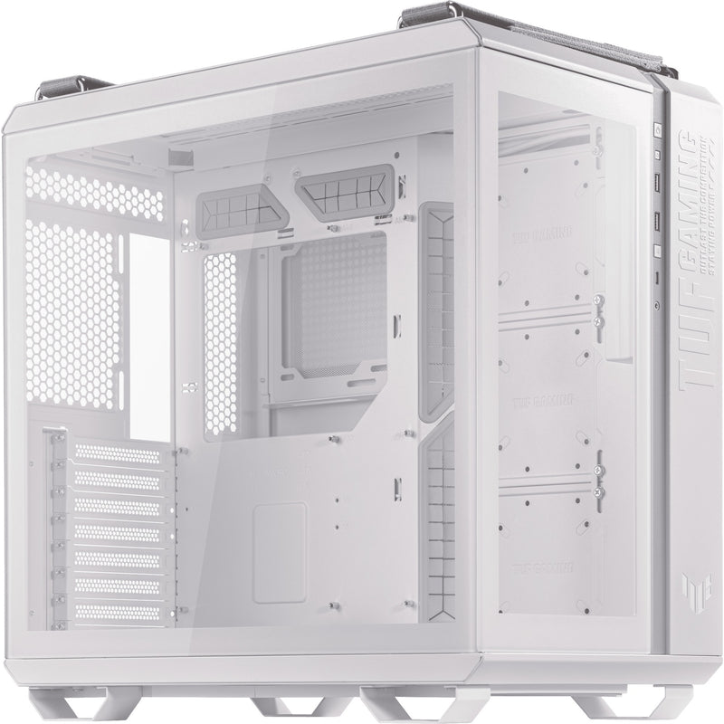 Afbeelding laden in galerijviewer, Asus tuf gaming gt502 midi tower behuizing (wit | 2x usb-a | 1x usb-c | tempered glass)
