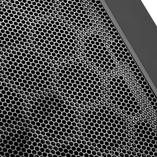 Silverstone sst-ps13b midi tower behuizing (zwart | 2x usb-a)