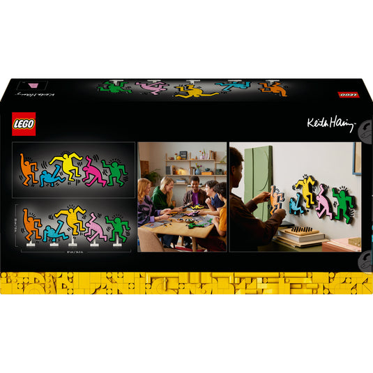 Lego ® art keith haring dansende figuren - 31216