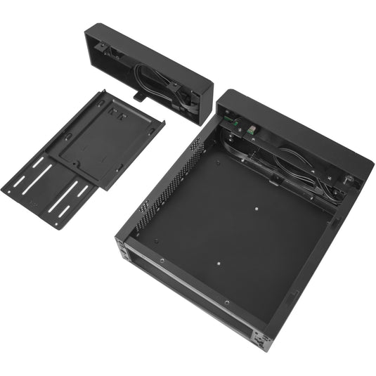 Silverstone sst-ml10b htpc behuizing (zwart | 2x usb-a)