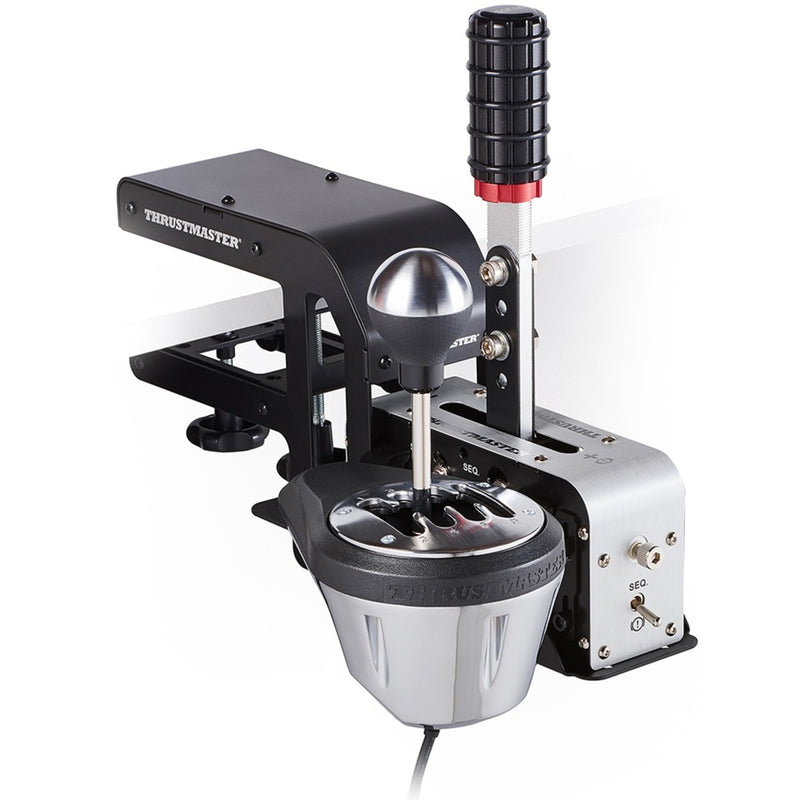 Afbeelding laden in galerijviewer, Thrustmaster tm racing clamp houder (zwart, voor tss handbrake th8a shifter)
