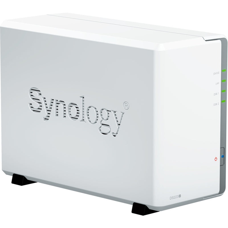 Afbeelding laden in galerijviewer, Synology diskstation ds223j nas (wit, 2x usb 3.2 gen 1)
