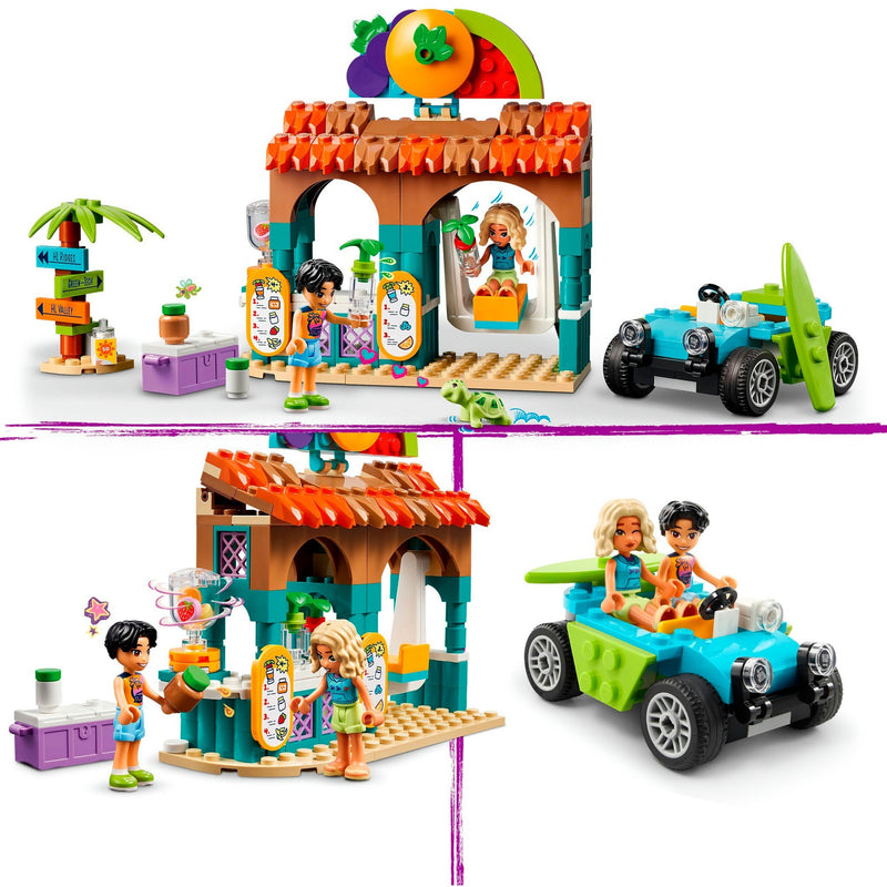 Afbeelding laden in galerijviewer, Lego friends - strand smoothiekraam constructiespeelgoed (42625)
