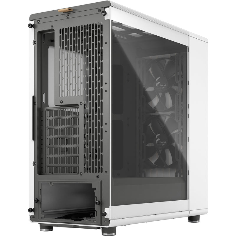 Afbeelding laden in galerijviewer, Fractal design north midi tower behuizing (wit houtkleur | 2x usb-a | 1x usb-c | tempered glass)
