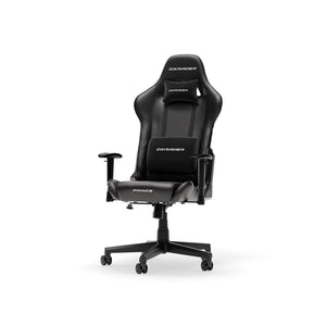 Dxracer prince l black pvc leather gamestoel (zwart)