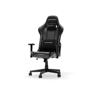 Dxracer prince l black pvc leather gamestoel (zwart)