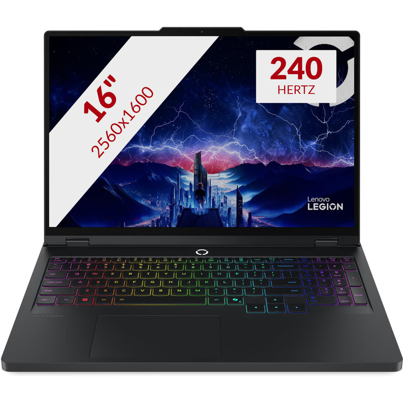 Afbeelding laden in galerijviewer, Lenovo legion pro 5 16irx10 (83nn003nmh) 16 gaming laptop (zwart | i7-14650hx | rtx 5060 | 32 gb | 1 tb ssd | 240 hz)
