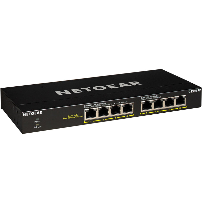 Afbeelding laden in galerijviewer, Netgear gs308pp switch
