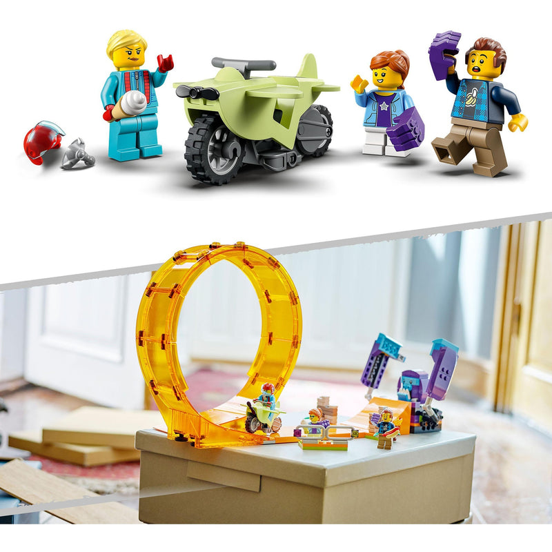 Afbeelding laden in galerijviewer, Lego city - chimpansee stuntlooping constructiespeelgoed (60338)
