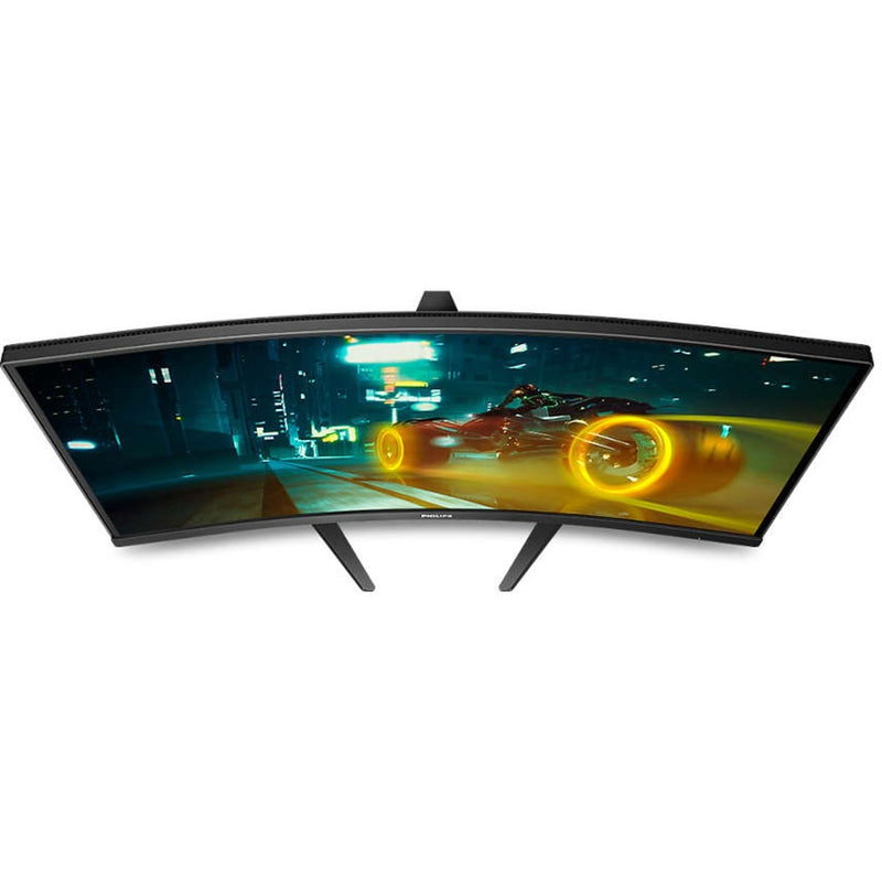 Afbeelding laden in galerijviewer, Philips 34e1c5600he 00 34 curved ultrawide monitor (zwart, hdmi, displayport, 4x usb-a, usb-c)
