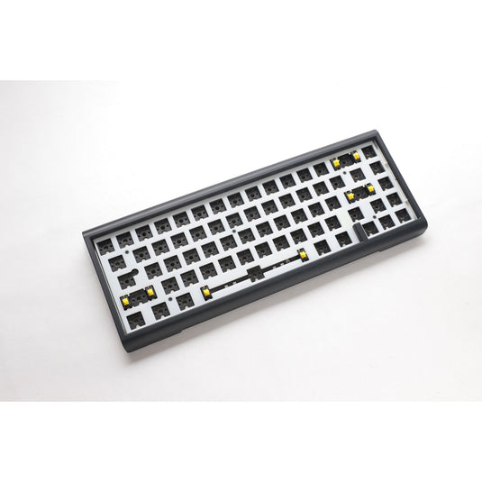 Ducky projectd tinker 65 met qmk via rgb mechanisch toetsenbord (zwart, us lay-out (qwerty), 65%, barebone. rgb leds, hot-swappable, gasket mount)