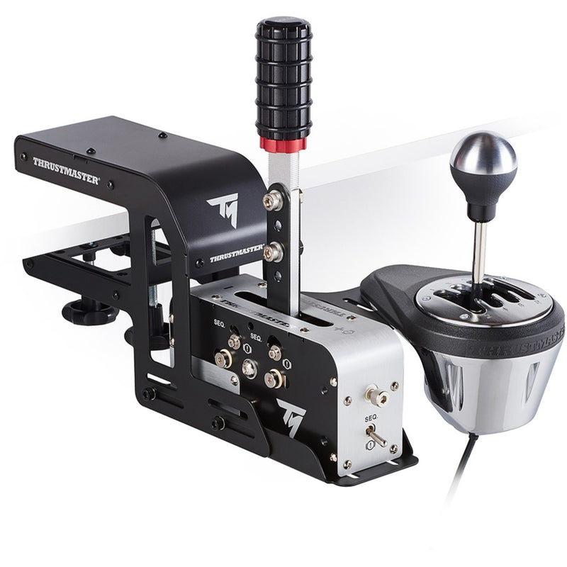 Afbeelding laden in galerijviewer, Thrustmaster tm racing clamp houder (zwart, voor tss handbrake th8a shifter)
