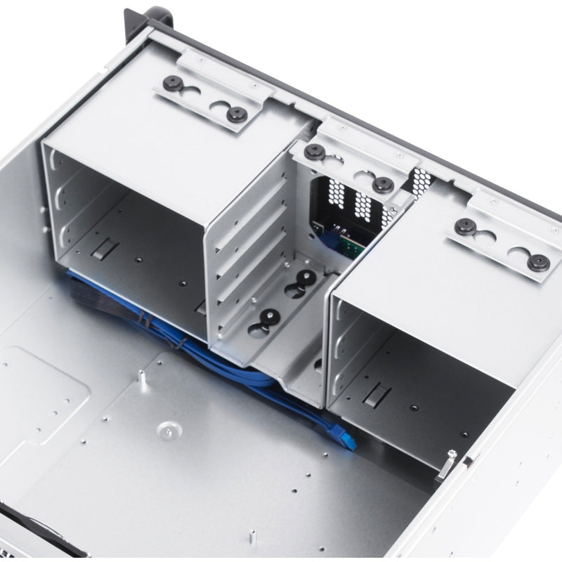 Afbeelding laden in galerijviewer, Silverstone rm41-506 rack behuizing (zwart | 2x usb-a 3.2 (5 gbit s))

