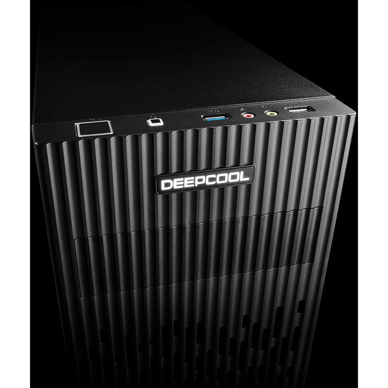 Afbeelding laden in galerijviewer, Deepcool matrexx 30 si mini tower behuizing (zwart | 2x usb-a)
