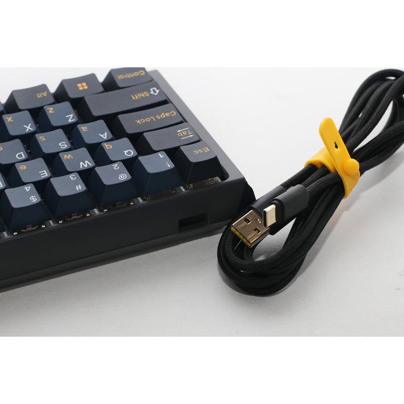 Afbeelding laden in galerijviewer, Ducky one 3 pro mini rgb mechanisch gaming toetsenbord (zwart, us lay-out (qwerty), cherry mx2a brown, 60%, rgb led, double-shot pbt, quack mechanics, hot swap)
