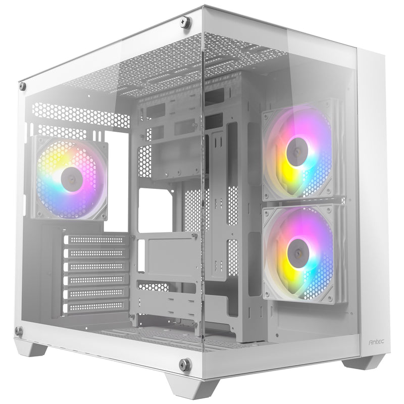 Afbeelding laden in galerijviewer, Antec cx800 argb midi tower behuizing (wit | 2x usb-a | tempered glass)

