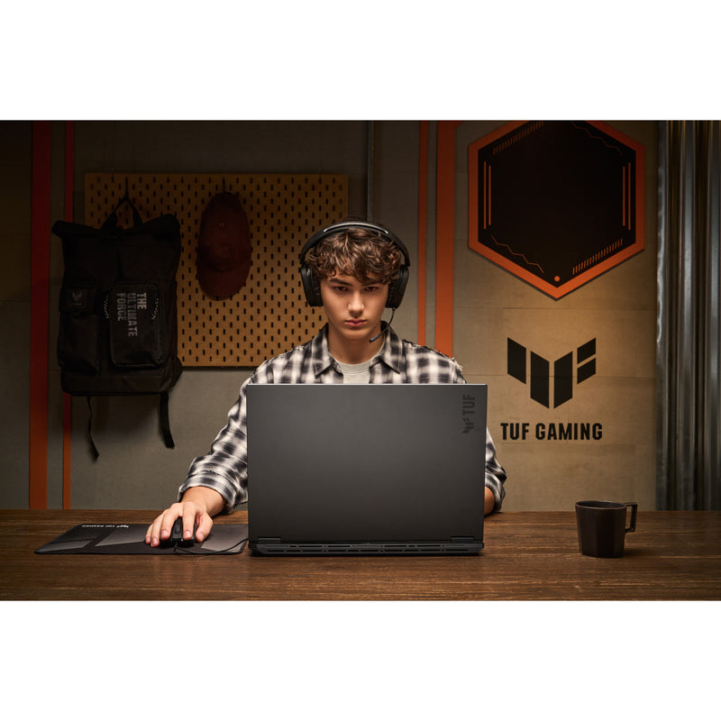 Afbeelding laden in galerijviewer, Asus tuf gaming a18 fa808up-s8011w 18 gaming laptop (zwart grijs | r7 260 | rtx 5070 | 16 gb | 1 tb ssd)
