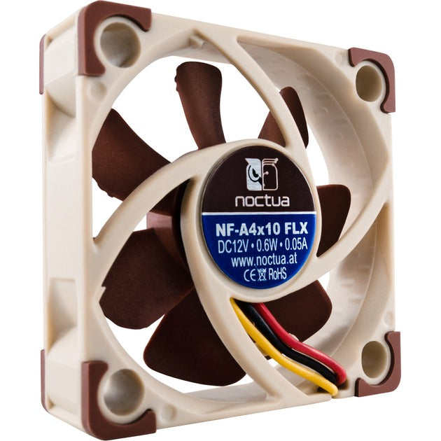 Afbeelding laden in galerijviewer, Noctua nf-a4x10 flx case fan (bruin, 40 x 40 x 10 mm)
