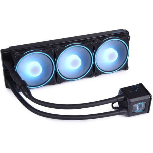 Alphacool eisbaer 360 aurora hpe waterkoeling (zwart)