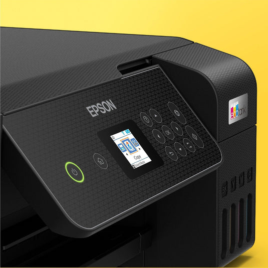 Epson ecotank et-2871 a4 multifunctionele wi-fi-printer met inkttank all-in-one inkjetprinter (zwart, scannen, kopiëren, wi-fi, inclusief tot 3 jaar inkt)
