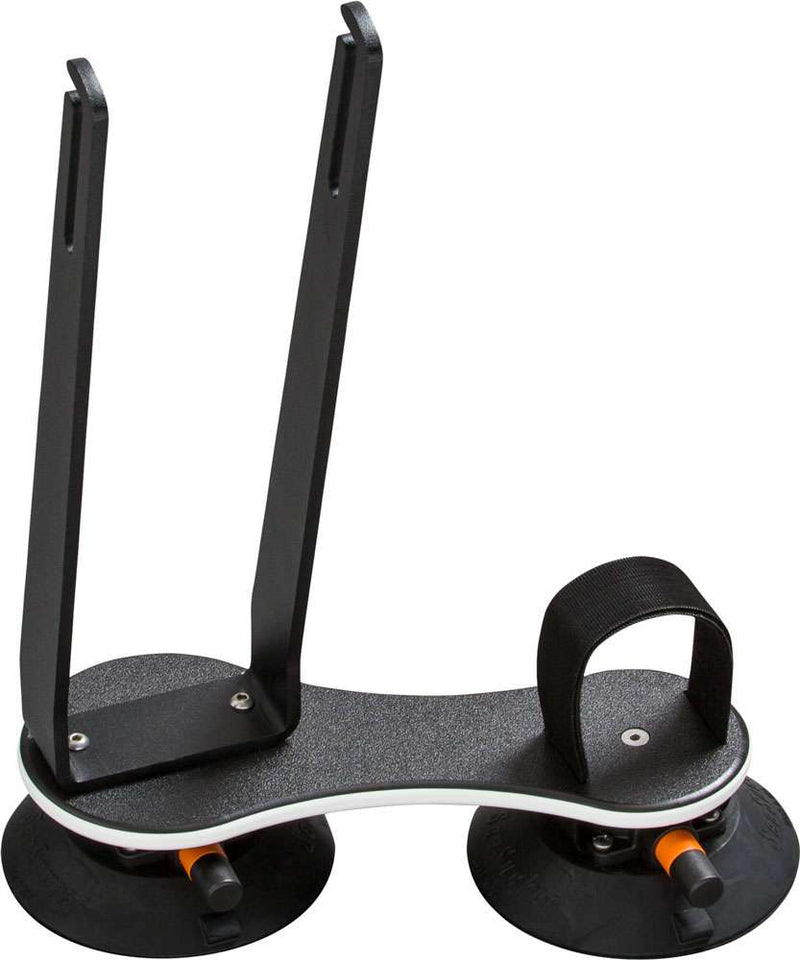 Afbeelding laden in galerijviewer, Seasucker flight deck front wheel holder upgrade for roof rack
