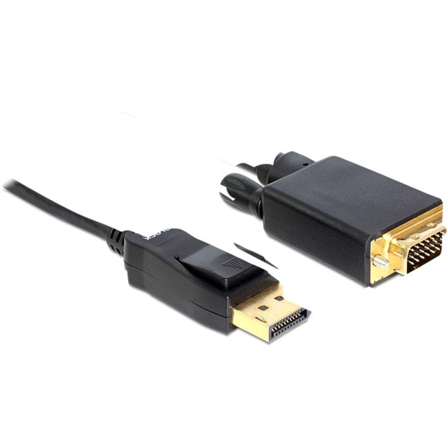 Afbeelding laden in galerijviewer, Delock displayport > dvi 24+1 adapter (zwart, 5 meter)
