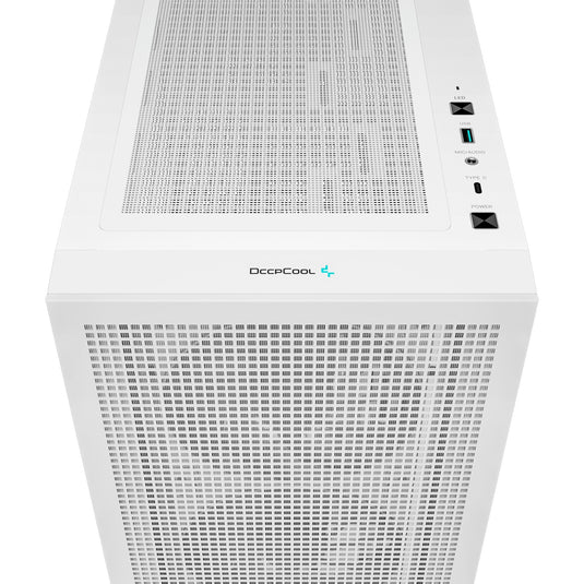 Deepcool ch560 digital midi tower behuizing (wit | 1x usb-a | 1x usb-c | rgb | tempered glass)