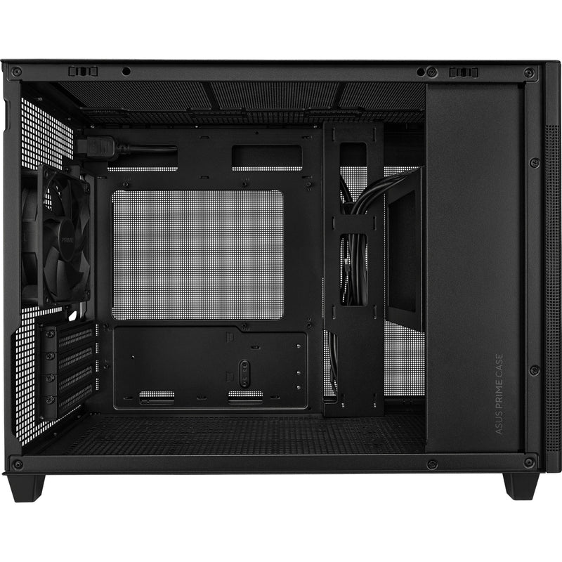 Afbeelding laden in galerijviewer, Asus prime ap201 mini tower behuizing (zwart | 2x usb-a | 1x usb-c)
