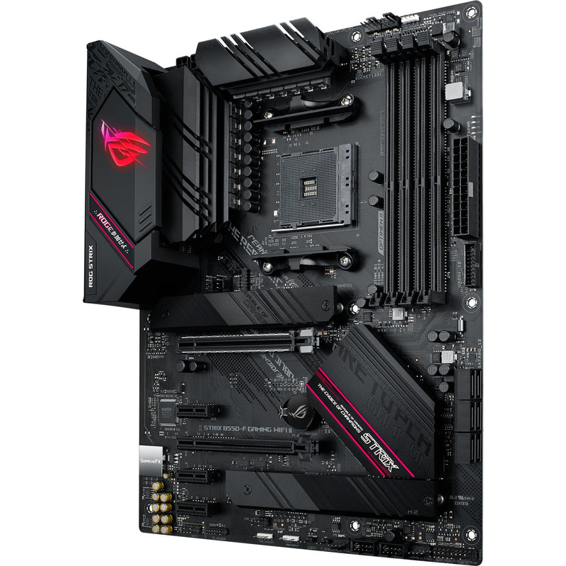 Afbeelding laden in galerijviewer, Asus rog strix b550-f gaming wi-fi ii socket am4 moederbord (zwart, raid, gb-lan, wi-fi 6, bt, sound, atx)

