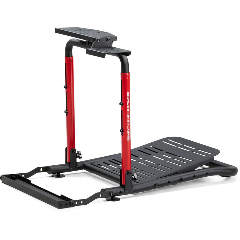 Afbeelding laden in galerijviewer, Next level racing wheel stand lite 2.0 standaard (zwart rood)
