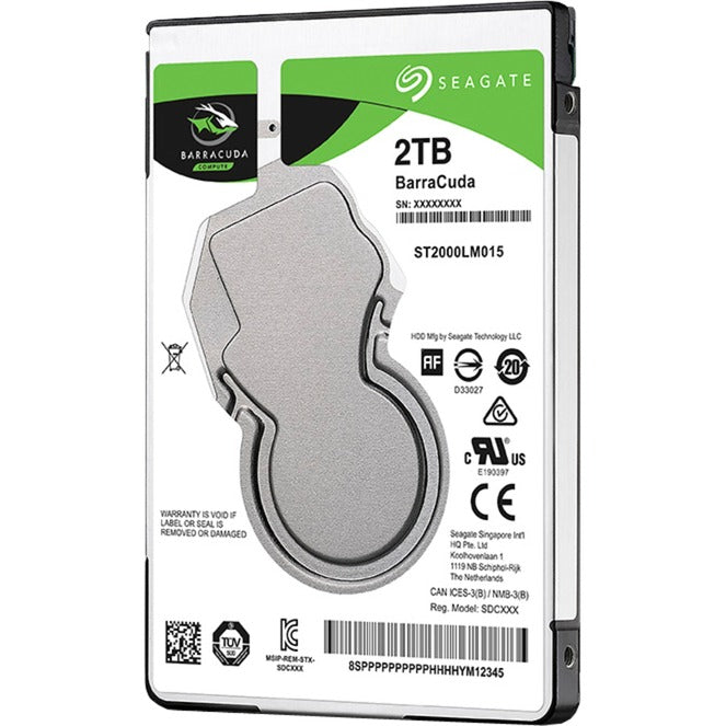 Afbeelding laden in galerijviewer, Seagate barracuda 2 tb harde schijf (st2000lm015, sata 600)
