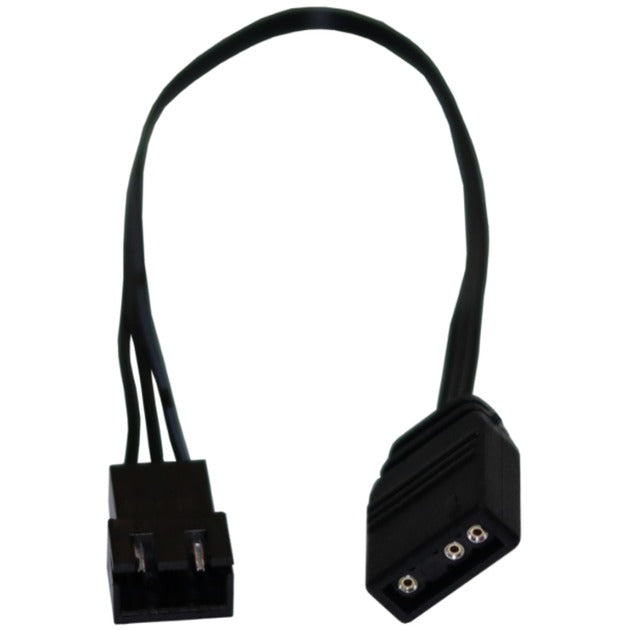 Afbeelding laden in galerijviewer, Alphacool digital rgb led y-kabel 3-weg met jst male connector (zwart, 60cm)
