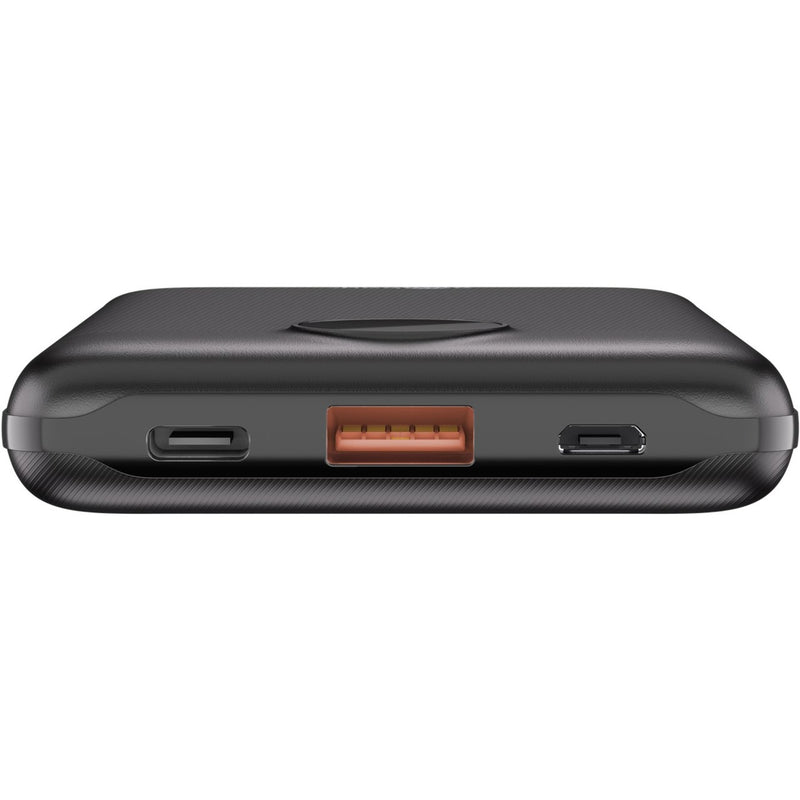 Afbeelding laden in galerijviewer, Goobay powerbank compact 10.000 mah (zwart, 10 ah, 1x usb-a, 1x usb-c, power delivery, quick charge)
