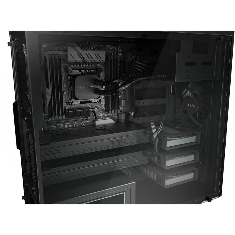 Afbeelding laden in galerijviewer, Be quiet! pure base 600 window midi tower behuizing (zwart | 2x usb-a | tempered glass)
