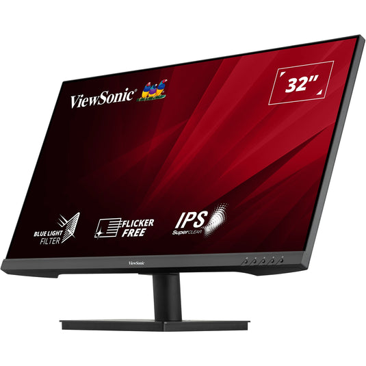 Viewsonic va3209-2k-mhd 31.5 monitor (zwart, 2x hdmi, 1x displayport, sound)