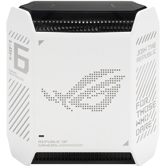 Asus rog rapture gt6 ax10000 mesh router (wit, 1 stuk)