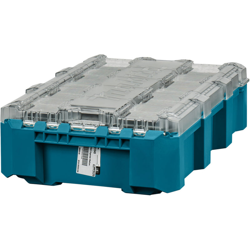 Afbeelding laden in galerijviewer, Makita maktrak organizer medium p-91045 gereedschapsbox (blauw zwart)
