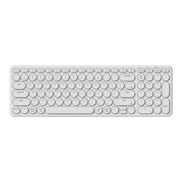 Keychron b4 pro-k8 toetsenbord (wit, us lay-out (qwerty), scissor switches, 96%, abs keycaps, 2.4 ghz | bluetooth | usb)