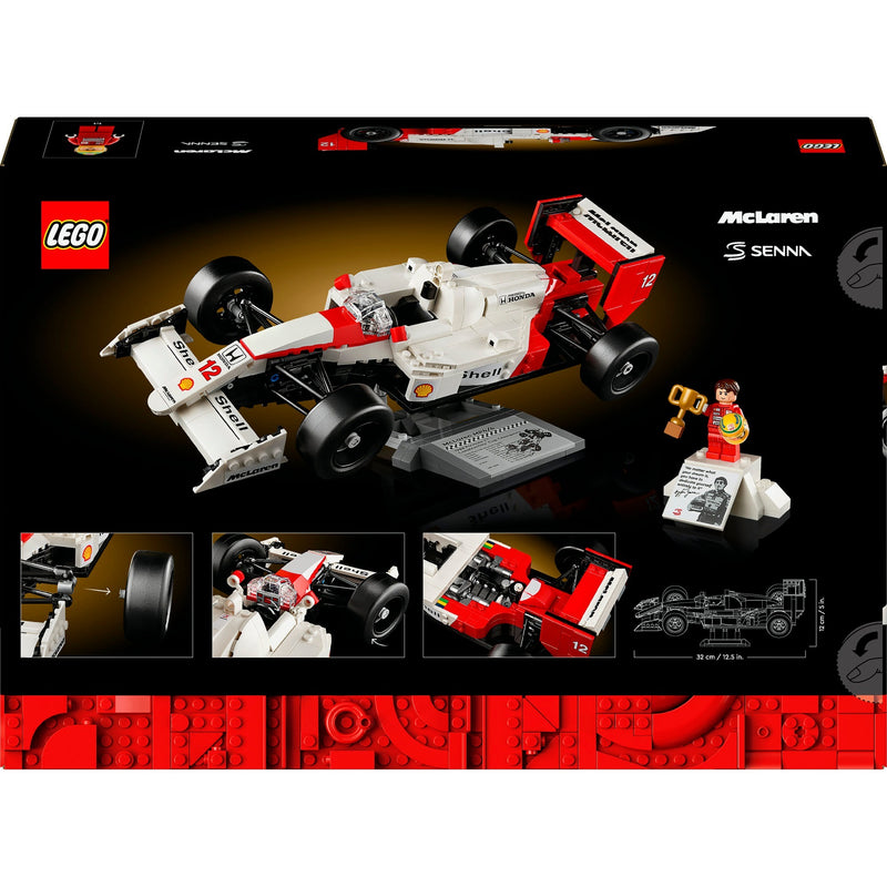 Afbeelding laden in galerijviewer, Lego icons mclaren mp4 4 en ayrton senna - 10330
