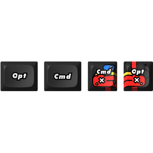 Iqunix f97 graffiti diary wireless mechanical keyboard (zwart, us lay-out (qwerty), cherry mx silent red, 96%, rgb leds, hot-swappable, pbt, 2.4ghz | bluetooth 5.1 | usb-c)