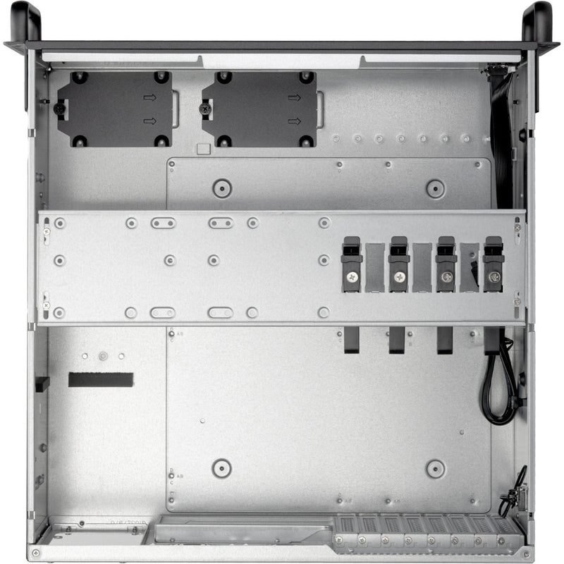 Afbeelding laden in galerijviewer, Silverstone rm4a rack behuizing (zwart | 4u | usb-c)
