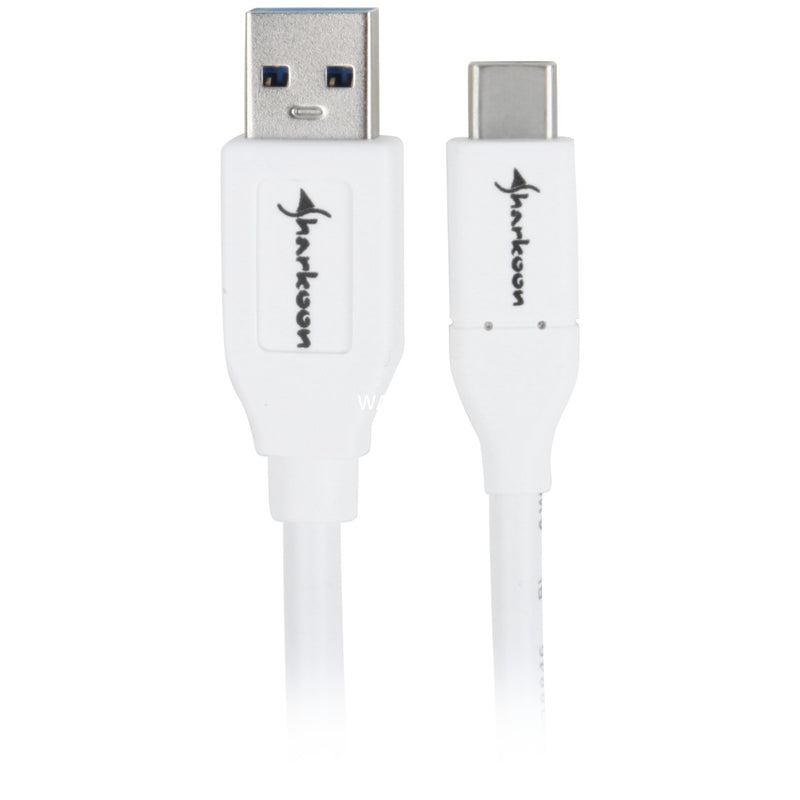Afbeelding laden in galerijviewer, Sharkoon usb-a 3.2 > usb-c kabel (wit, 1 meter)
